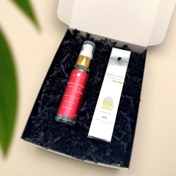 Zestaw serum Truskawka + krem 10% mocznik (w opakowaniu prezentowym) Zestaw serum Truskawka + krem 10% mocznik (w opakowaniu prezentowym)